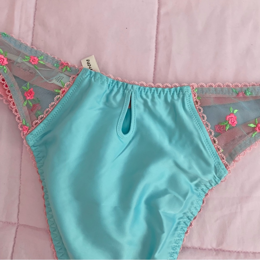 NWT For Love And Lemons Garden Party Panty S - Picture 4 of 5